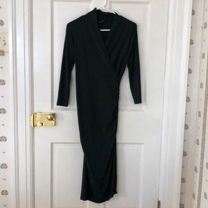 Isabella Oliver Maternity Emerald Green Holiday Dress (Size 0)